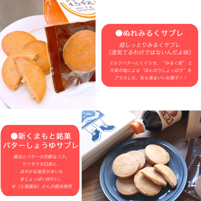ブランド通販 ちちがしや 乳菓子屋 熊本のおいしさが詰まった セット 焼き菓子 菓子