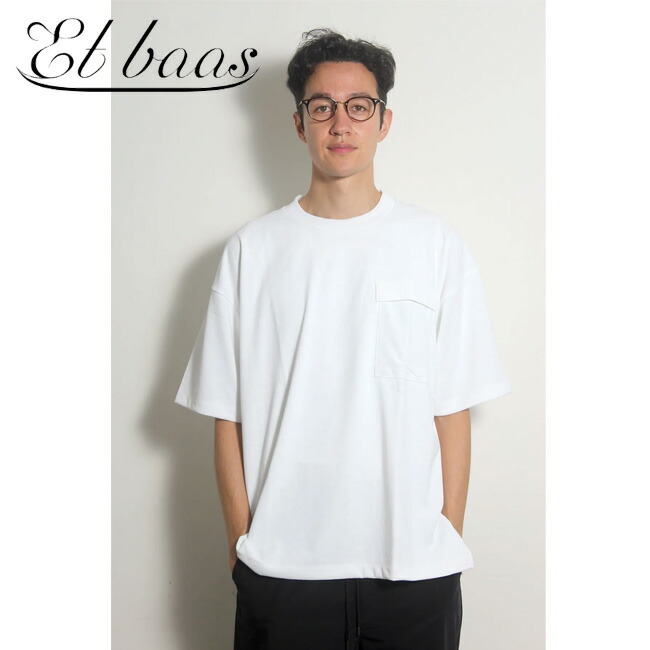 【関税込み】Solid Homme ホワイト Commuter Tシャツ Et baas エバース CAPABLE Tシャツ メンズ ユニセックス