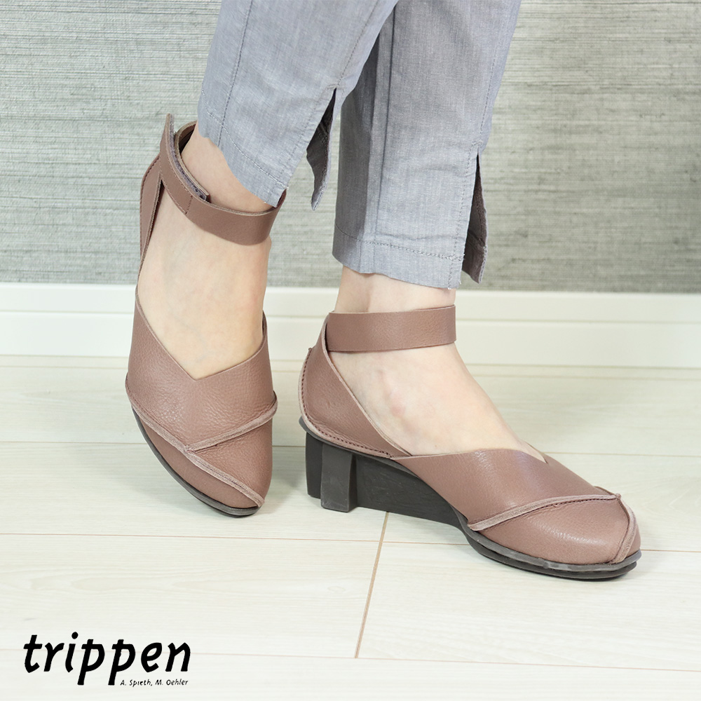 ( SALE 30%OFF ) トリッペン trippen アンクルストラップ レザー