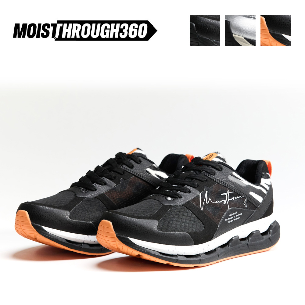 MOISTHROUGH360 モイスルーサンロクマル VENTIRIS-ZB ( ヴェンティリス ゼブラ ) スニーカー