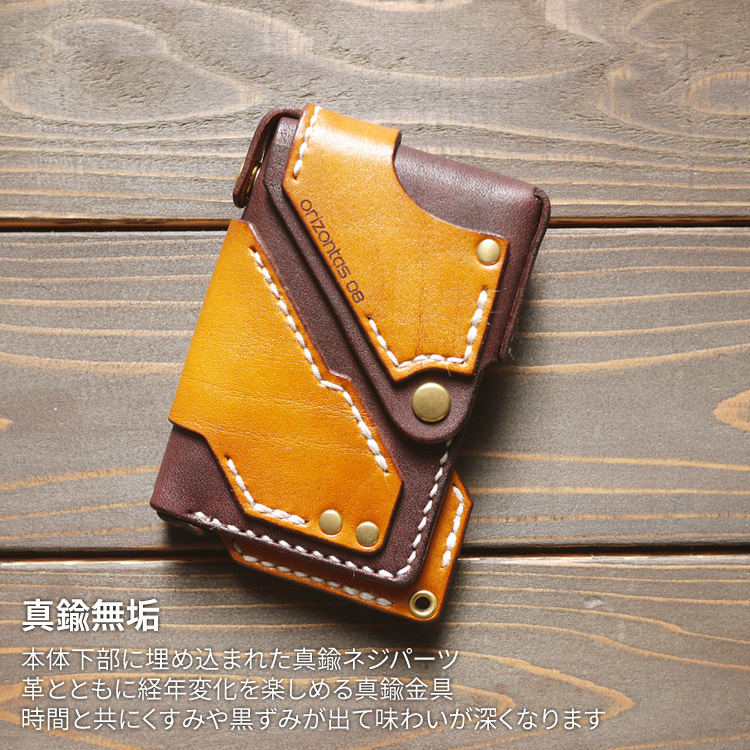 レザークラフト コードバン革 光沢艶黒色 大容量名刺カードケース★HG 在庫有り レザークラフト コードバン革光沢艶黒色 大容量名刺カードケース