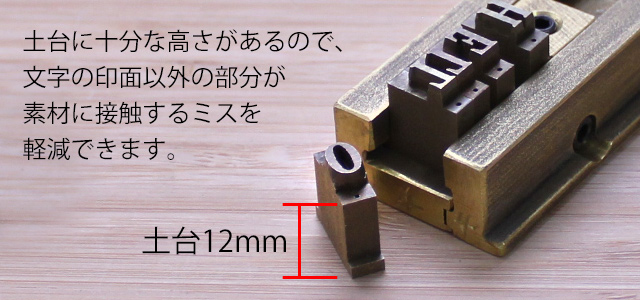 真鍮文字について