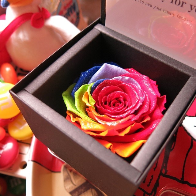 クリスマス　プレゼント　花　ディズニー　ミッキー　ミッキーマウス　フラワーギフト