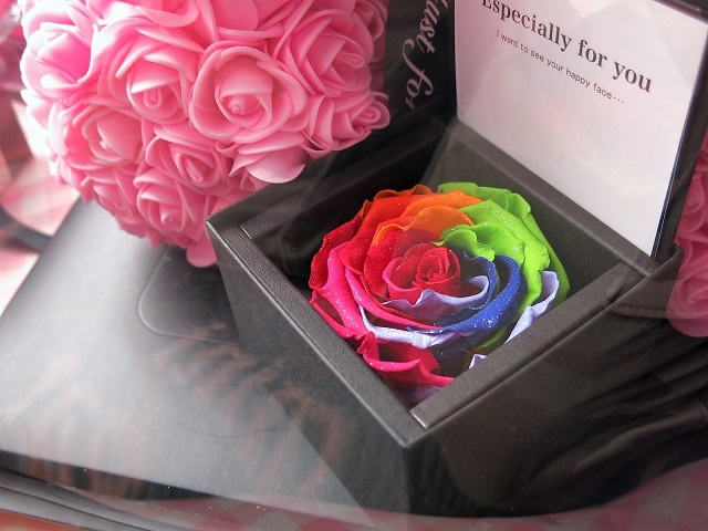 クリスマス　プレゼント　花　ディズニー　ミッキー　ミッキーマウス　フラワーギフト