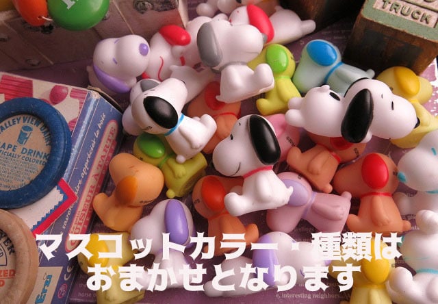 スヌーピー入り 花 花束