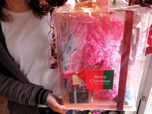 クリスマス　プレゼント　花　ディズニー　ミッキー　ミッキーマウス　フラワーギフト