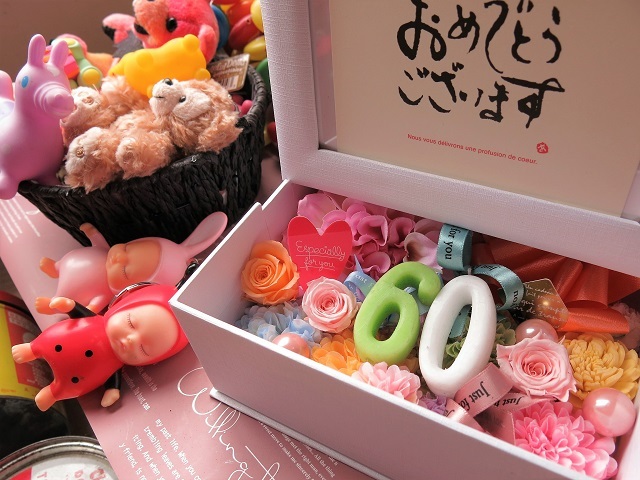 誕生日プレゼント 花