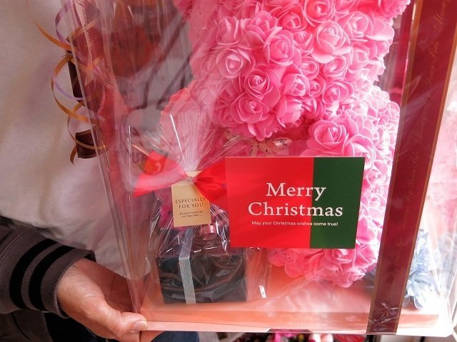 クリスマス　プレゼント　花　ディズニー　ミッキー　ミッキーマウス　フラワーギフト