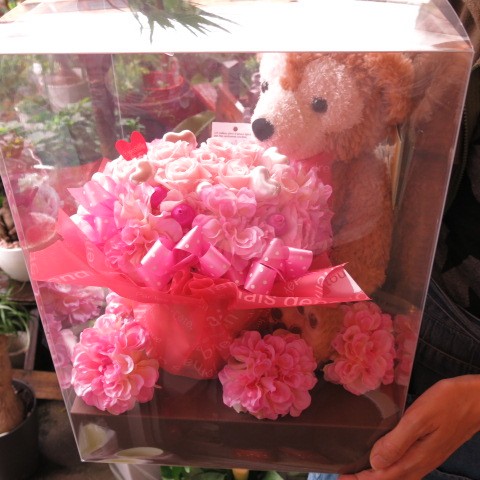 Disney（ディズニー） プリザーブドフラワー ダッフィー シェリーメイ