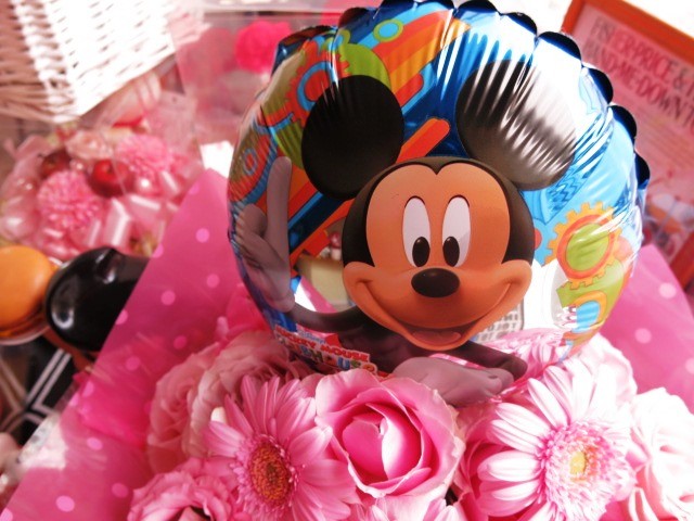 ディズニー　ミッキーマウス　ミニー　フラワー　ギフト　花