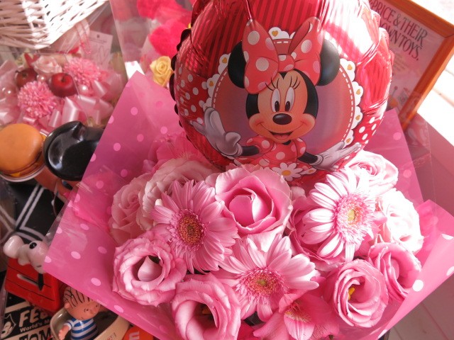 ディズニー　ミッキー　ミッキーマウス　フラワーギフト　花