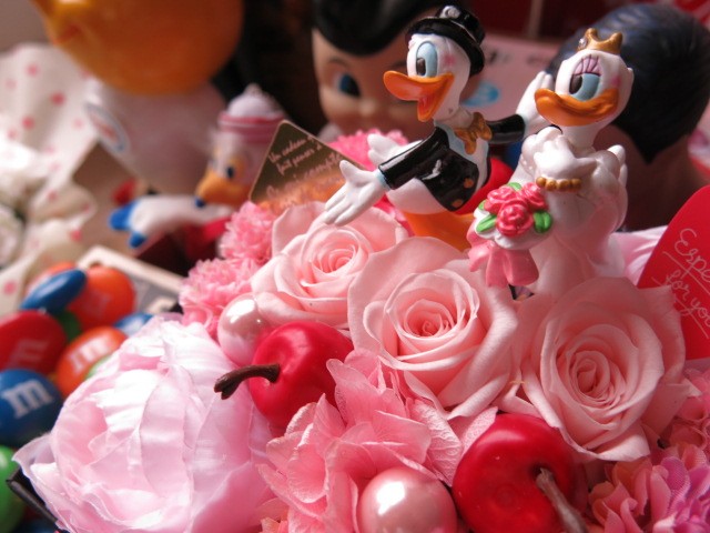 ディズニー チップ＆デール フラワーギフト 花