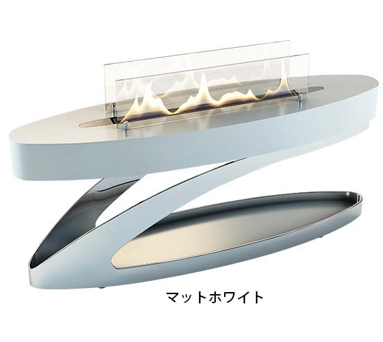 バイオエタノール暖炉 ebios fire(ドイツ) エビオスファイヤー ELIPSE Z エリプスZの画像