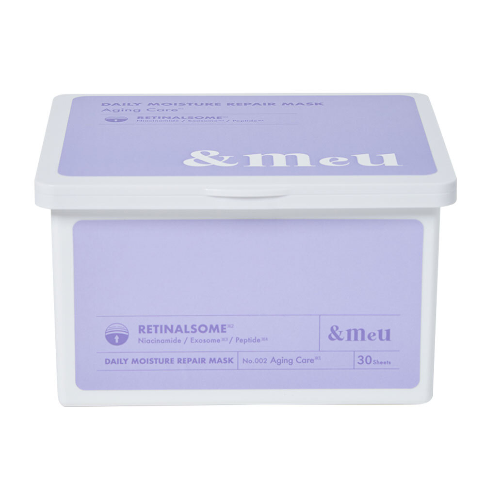 &meu シートマスク 30枚入り DAILY MOISTURE REPAIR 30枚入り大容量