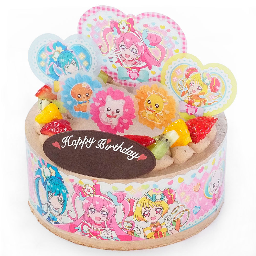 キャラデコパーティーケーキ デリシャスパーティプリキュア