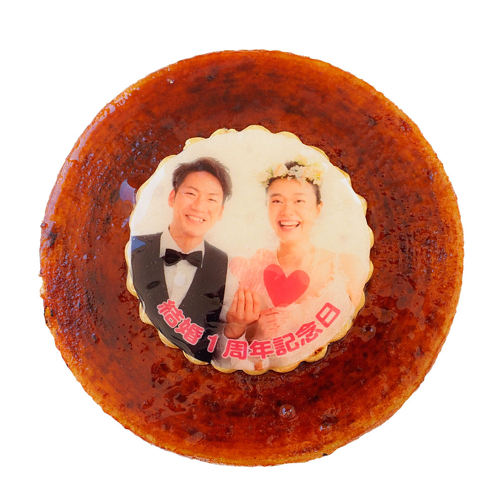 写真ケーキ プリンバーム