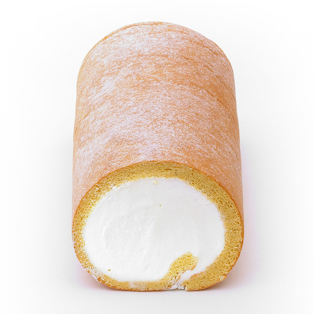 ホワイトロールケーキ 6.5×8.5×16cm バースデーケーキ 誕生日ケーキ｜lecadeaukotobuki｜02