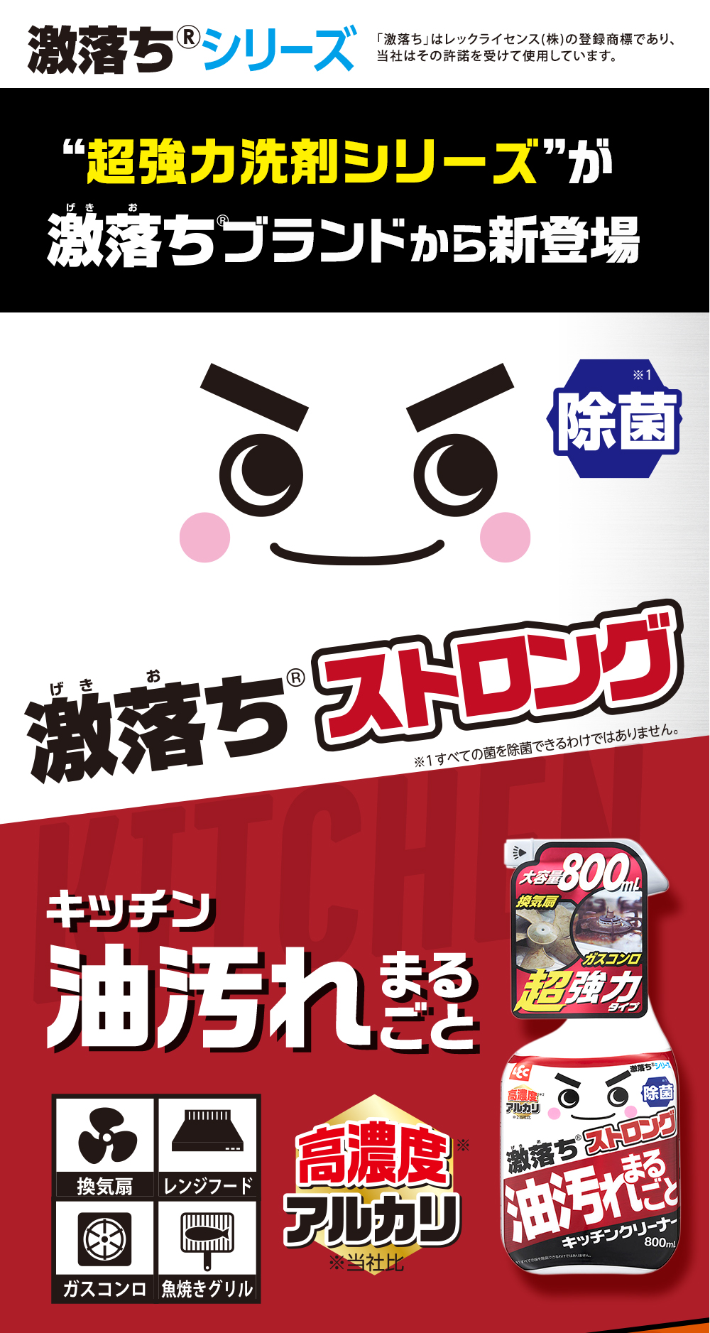 激落ちストロング