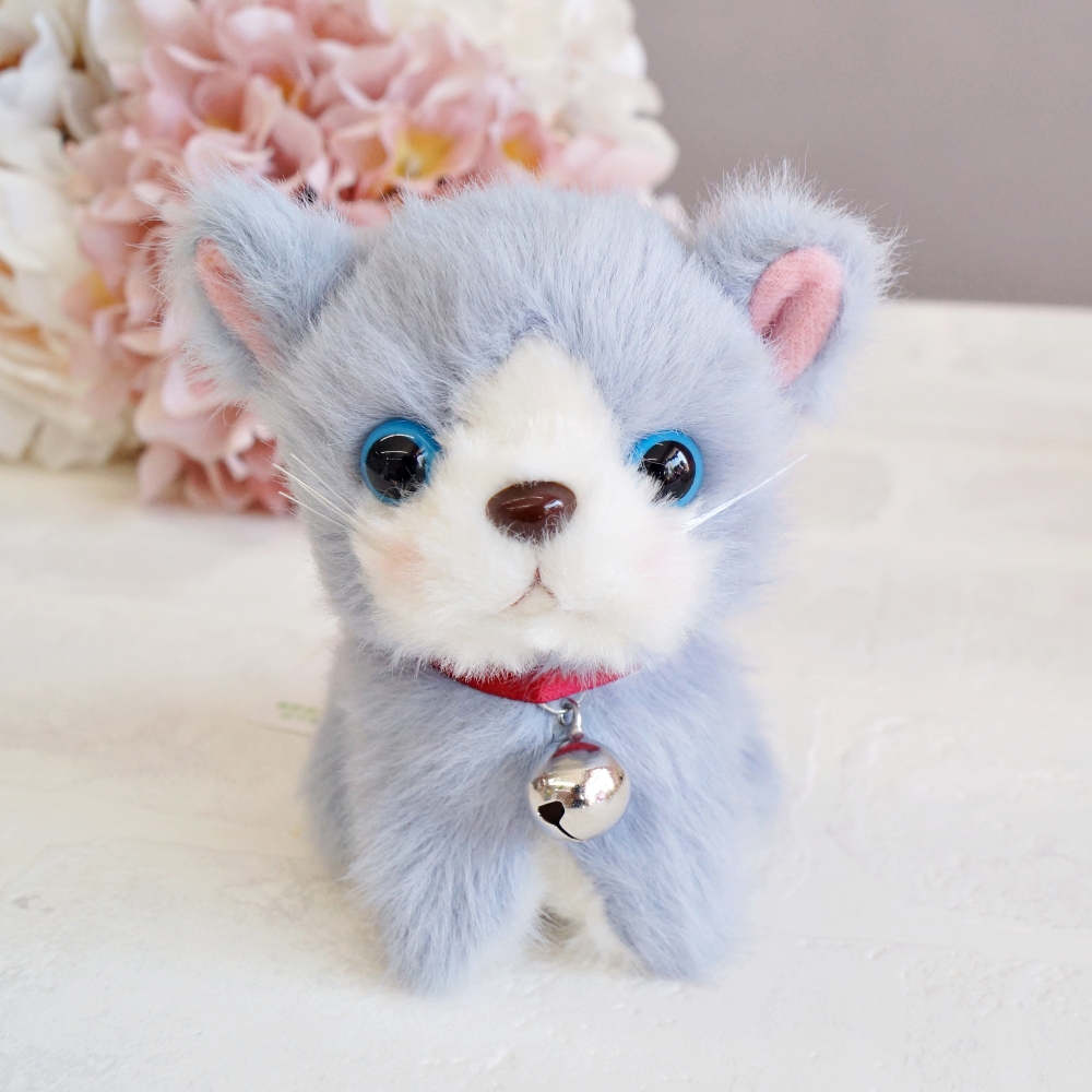ぬいぐるみ 猫 リアル サバトラ ハチワレ ねこのぬいぐるみ ねこ ネコ