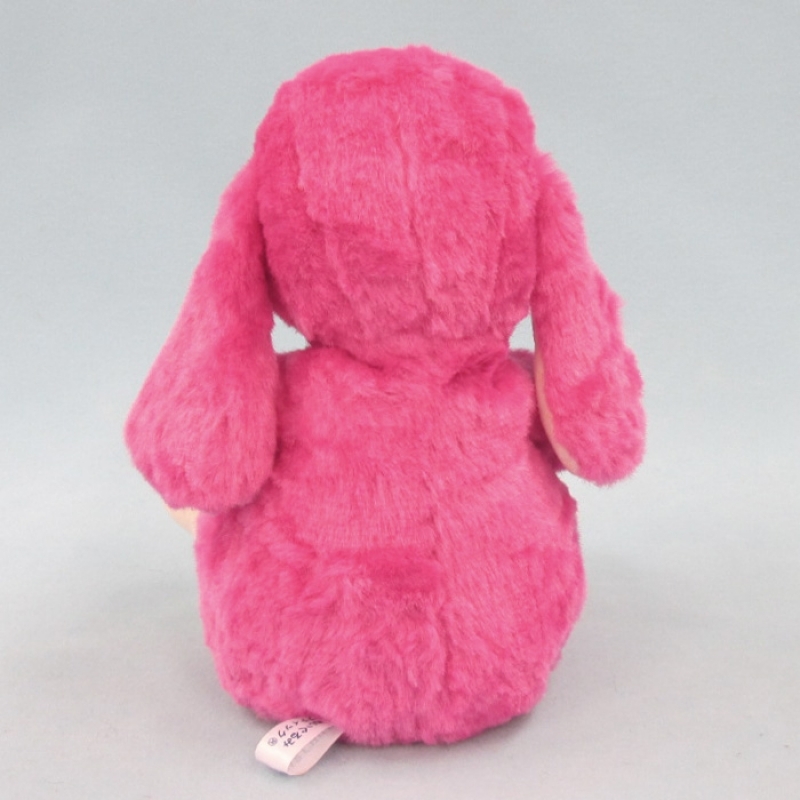 うさぎ ぬいぐるみ ロップイヤー ウサギ フューシャ ピンク Mサイズ