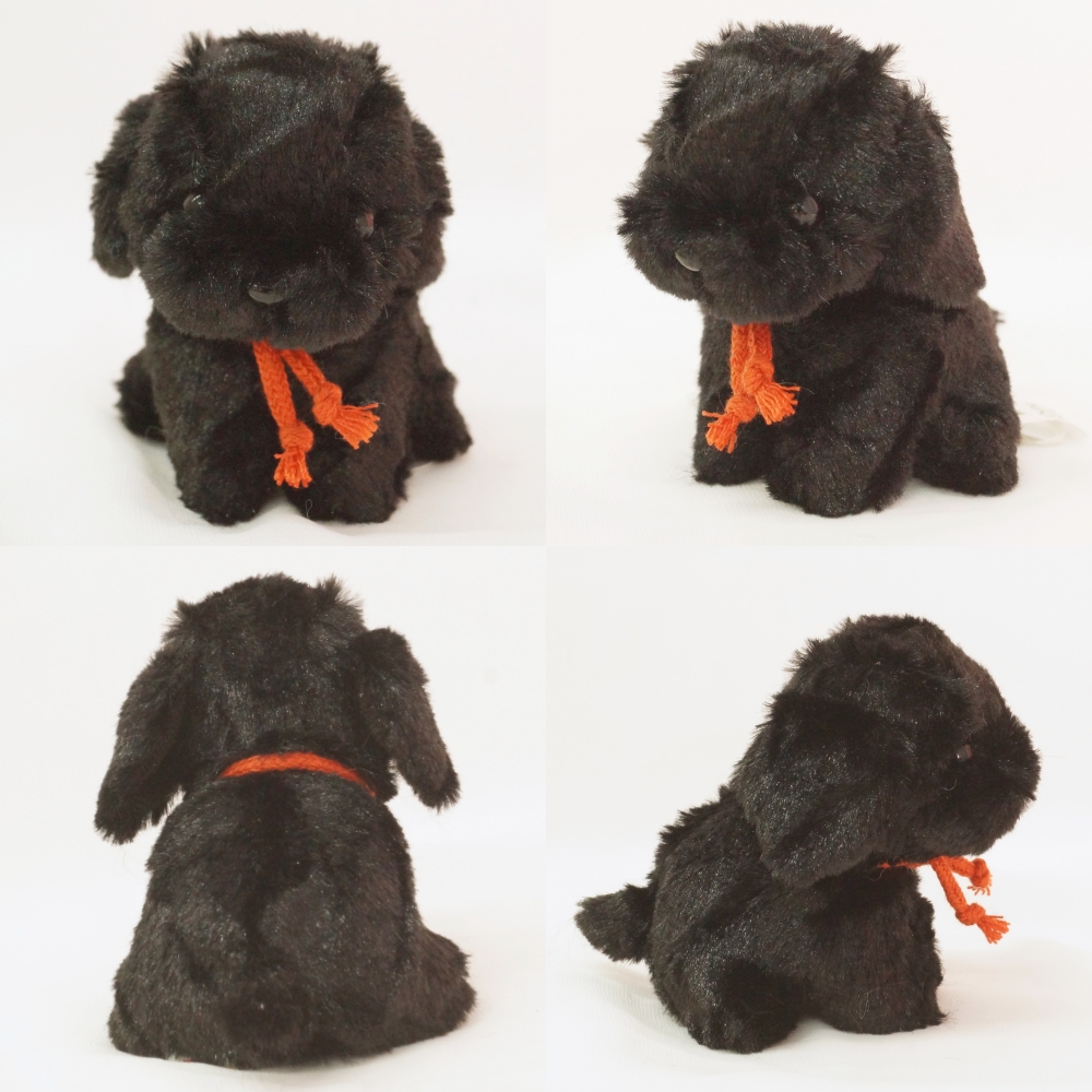 ぬいぐるみ 犬 ラブラドール レトリバー ブラック 黒ラブ 犬の