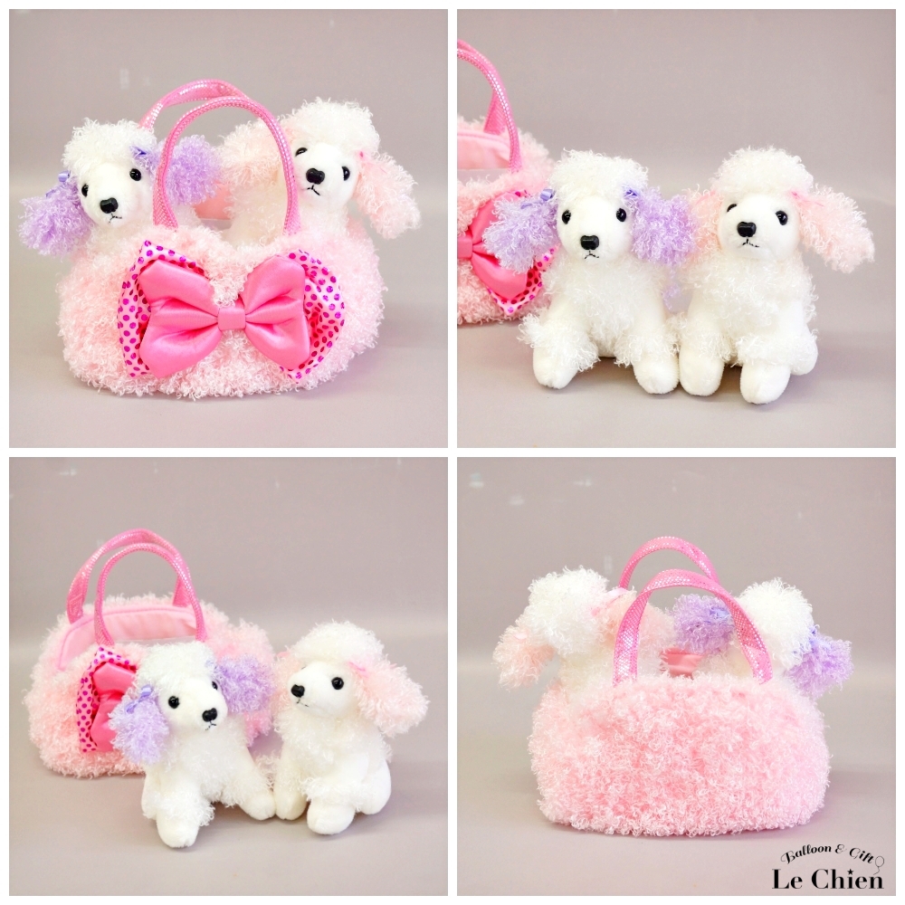 犬 ぬいぐるみ ドッグインバッグ チワワ トイプードル コッカー