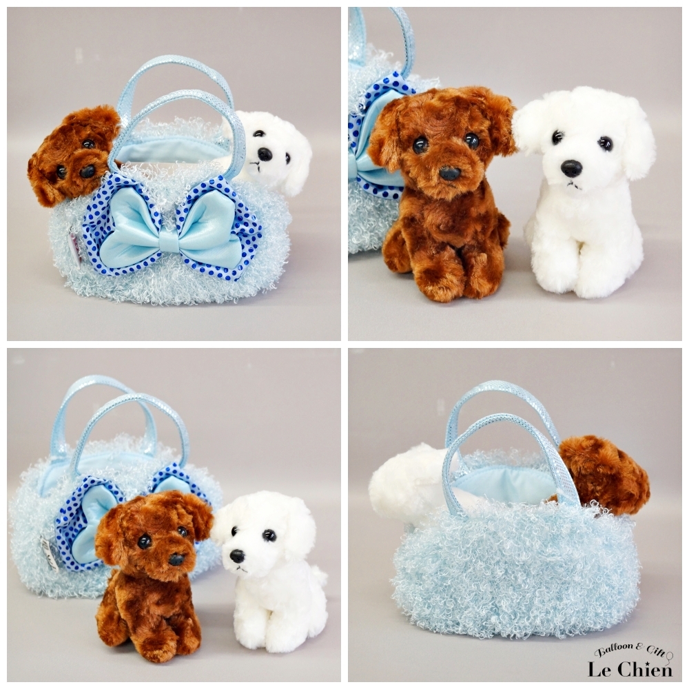 犬 ぬいぐるみ ドッグインバッグ チワワ トイプードル コッカー