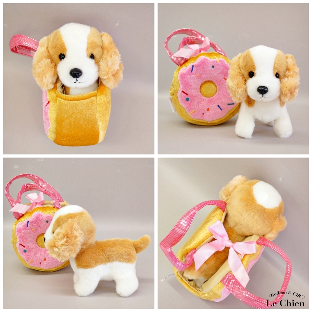 犬 ぬいぐるみ バッグ カバン ドッグインバッグ チワワ トイプードル