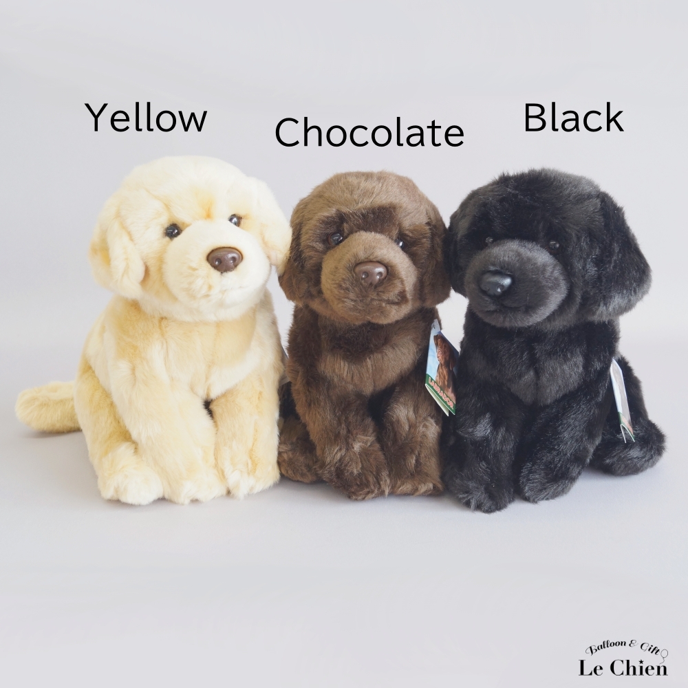 ラブラドールレトリバー ぬいぐるみ 犬 リアル チョコラブ ブラウン