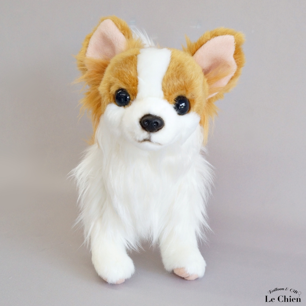 犬 ぬいぐるみ チワワ フォーン リアル 立ち チワワのぬいぐるみ 犬の