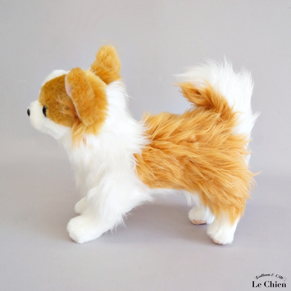 （バラ売り不可！）作家様　チワワ　いぬ　ぬいぐるみ 犬 ぬいぐるみ チワワ フォーン リアル 立ち チワワのぬいぐるみ 犬の