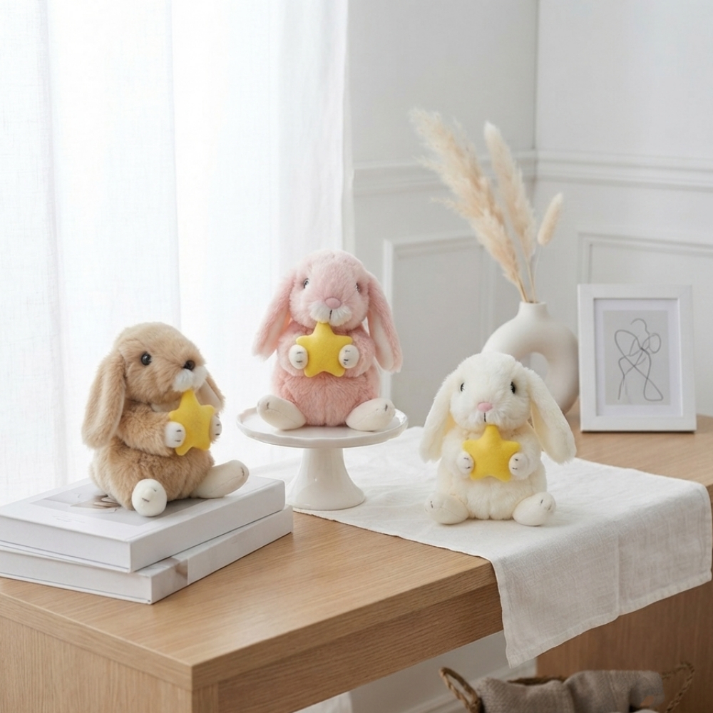 ぬいぐるみ うさぎ ロップイヤー ステラ 星 Sサイズ うさぎの