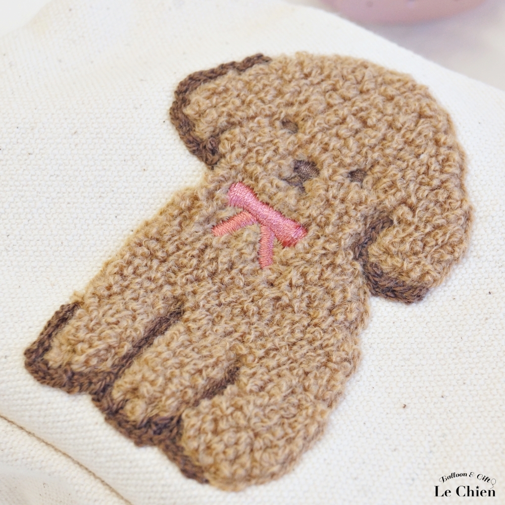 ポーチ マチ付き レディース トイプードル グッズ かわいい 動物 刺繍 小物入れ 化粧ポーチ コスメポーチ ギフト 爆買 関連画像3