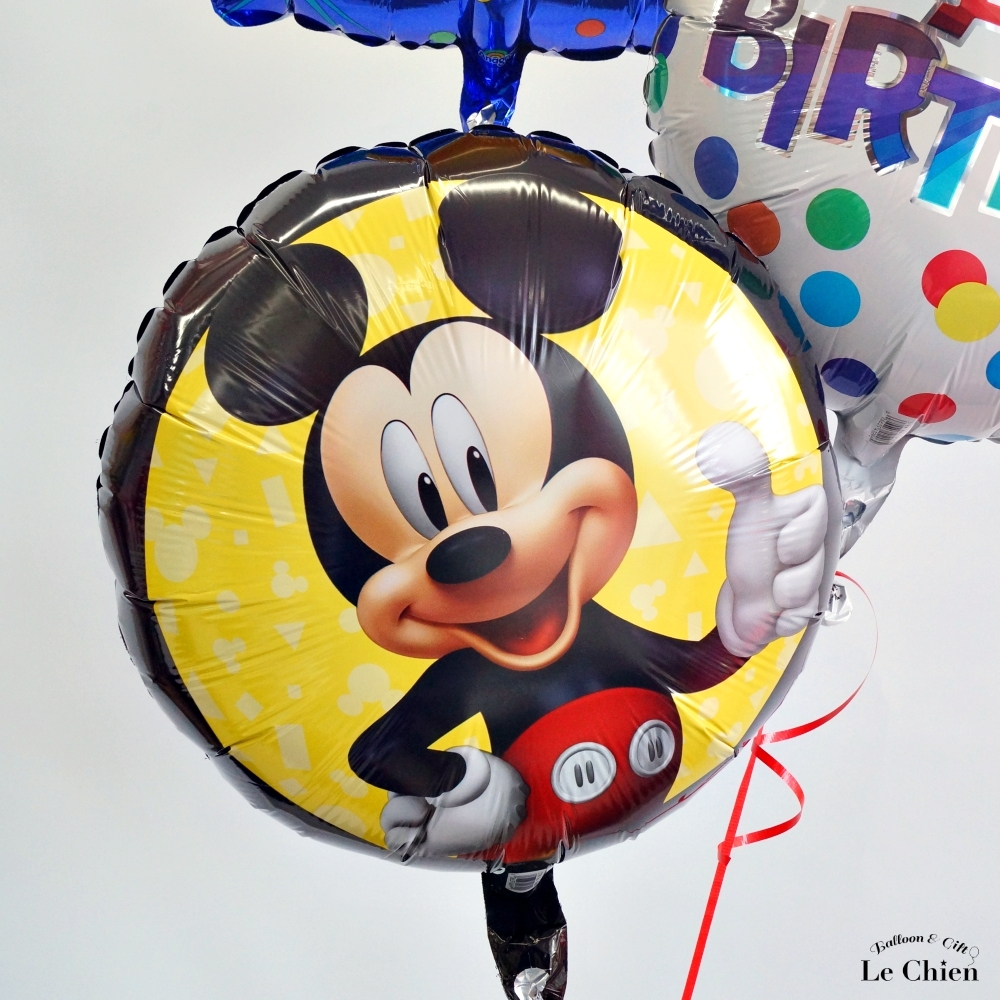 Disney（ディズニー） バルーンギフト バルーン電報 誕生日 ヘリウム