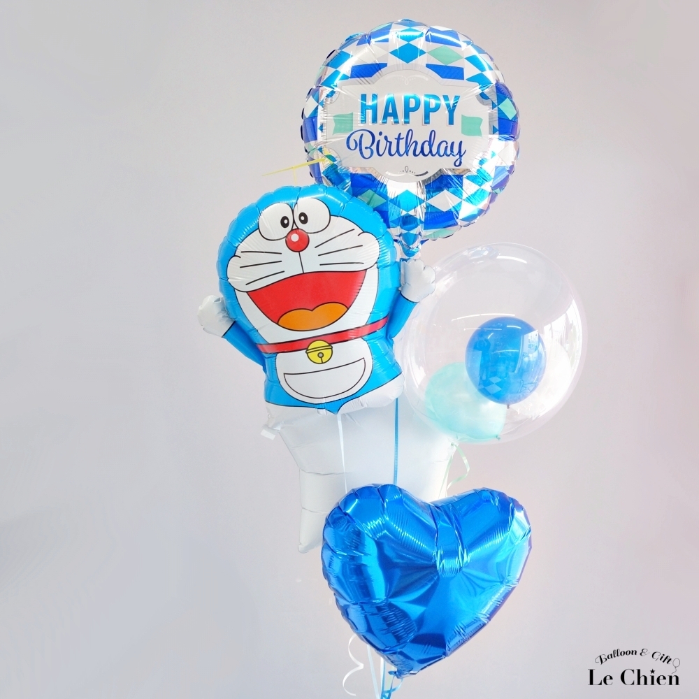 バルーン 誕生日 ドラえもん ヘリウムガス入り バルーンギフト 電報