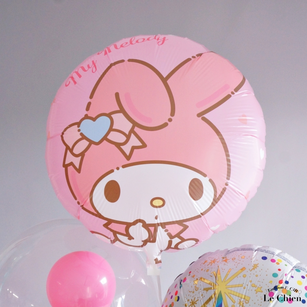 マイメロディ 誕生日 バルーン 発表会 大人 名入れ 卒業 成人式 お祝い