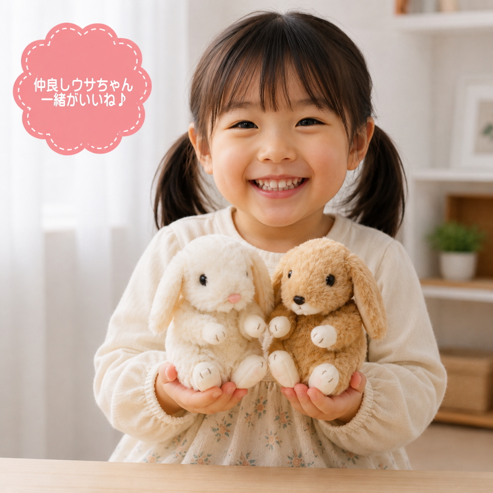 うさぎのぬいぐるみスターチャイルドロップイヤーウサギS(全15色