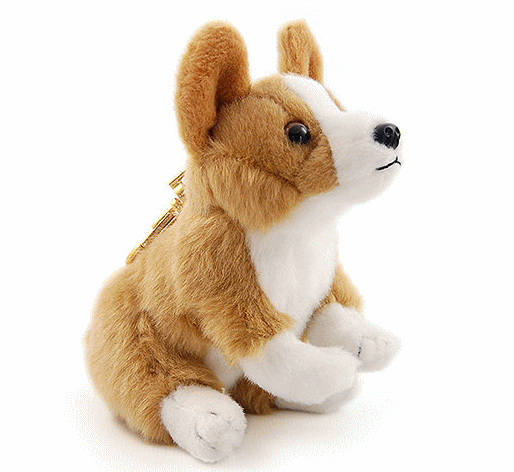 コーギー ぬいぐるみ キーホルダー キーリング キーチェーン 犬 雑貨