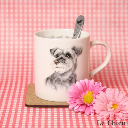 マグカップ シュナウザー 犬 コップ コーヒー カップ ティーカップ