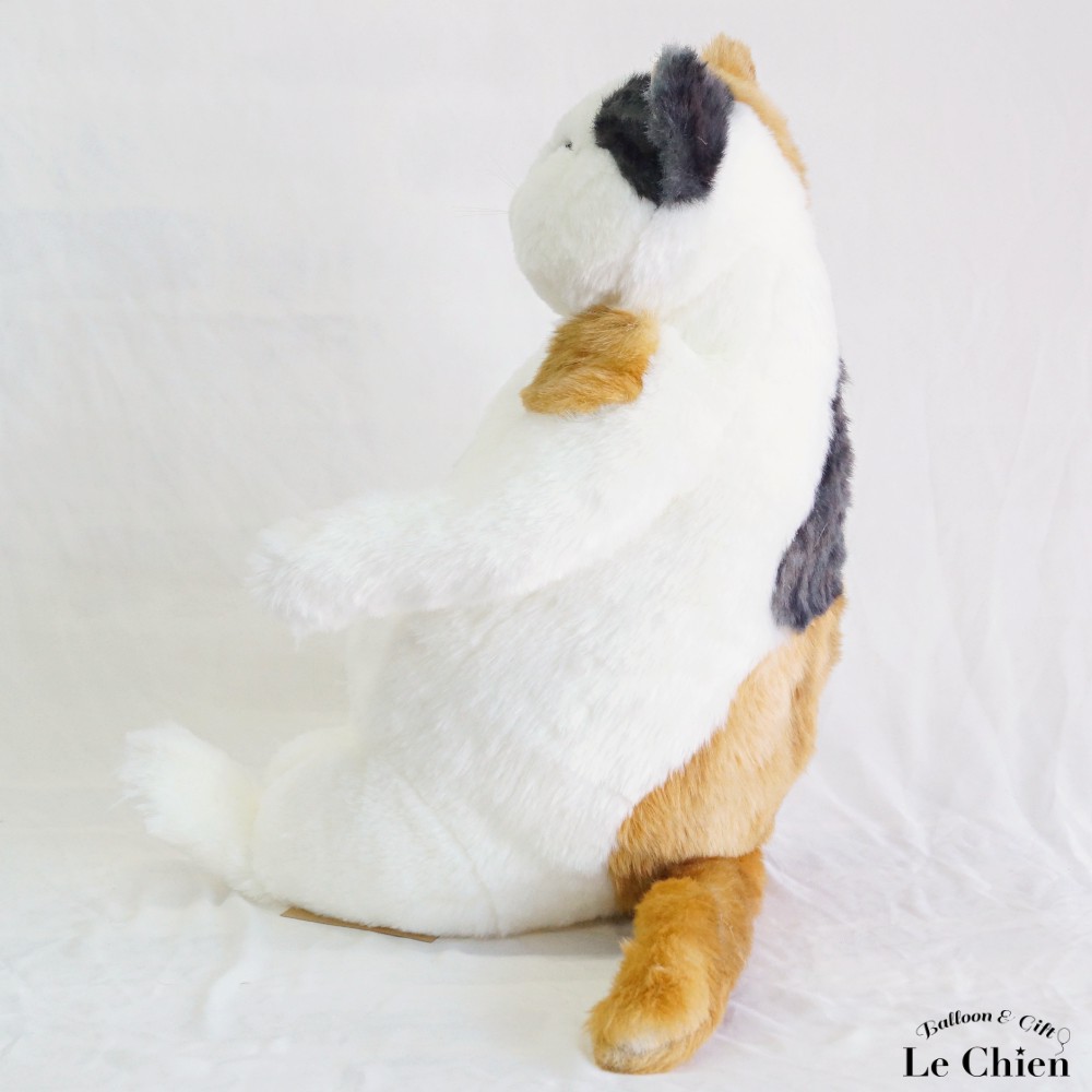 三毛猫ぬいぐるみマリア（12歳）高級猫ぬいぐるみブランド Cuddly（カドリー CUDDLY（ファッション） ぬいぐるみ 三毛猫《マリアリラックス