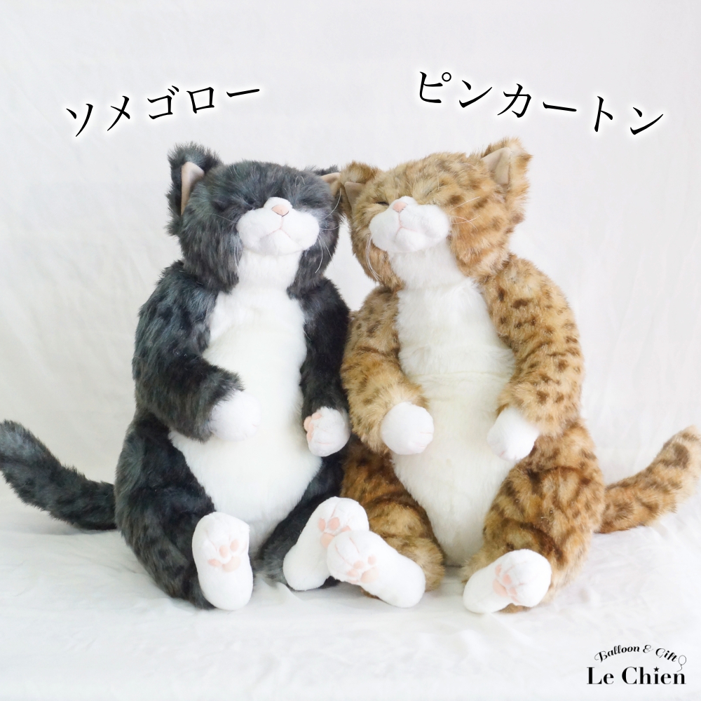 CUDDLY（カドリー） ぬいぐるみ 猫 茶トラ《ピンカートン》cuddly ね