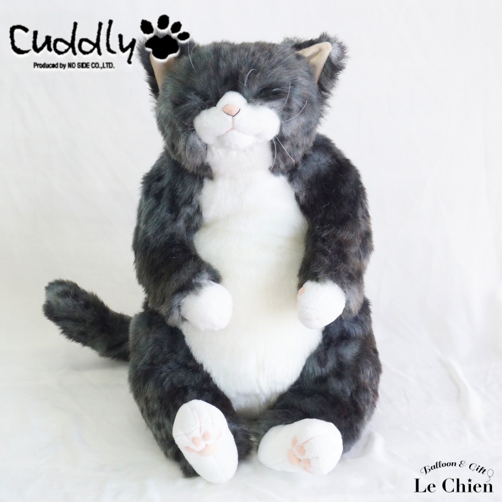 CUDDLY（カドリー） ぬいぐるみ 猫 灰トラ《ソメゴロー》cuddly ねこの