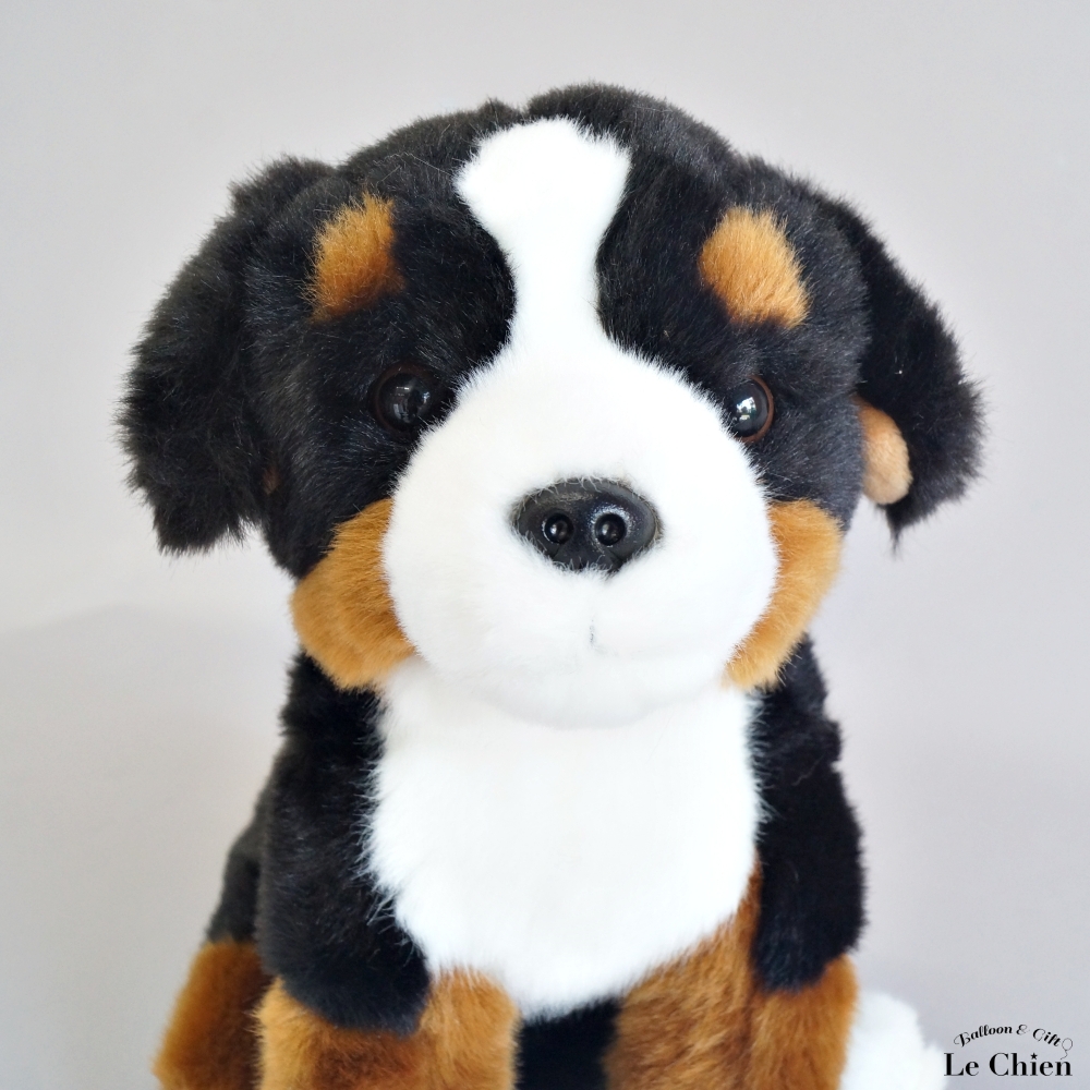 アートドール/ぬいぐるみ/実寸大/バーニーズマウンテンドッグ バーニーズ マウンテンドッグ ぬいぐるみ リアル 犬 お座り バーニーズ