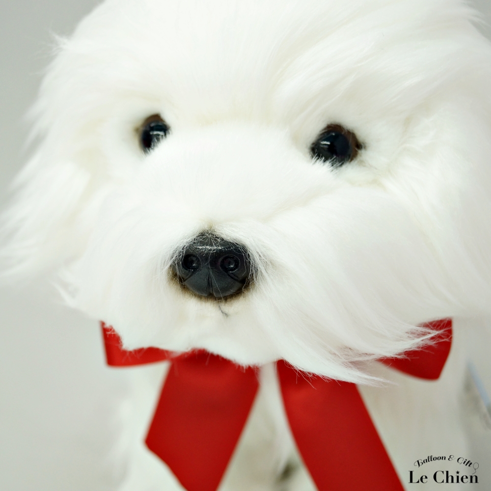 マルチーズ ぬいぐるみ リアル 犬 イヌ いぬ faithful friends