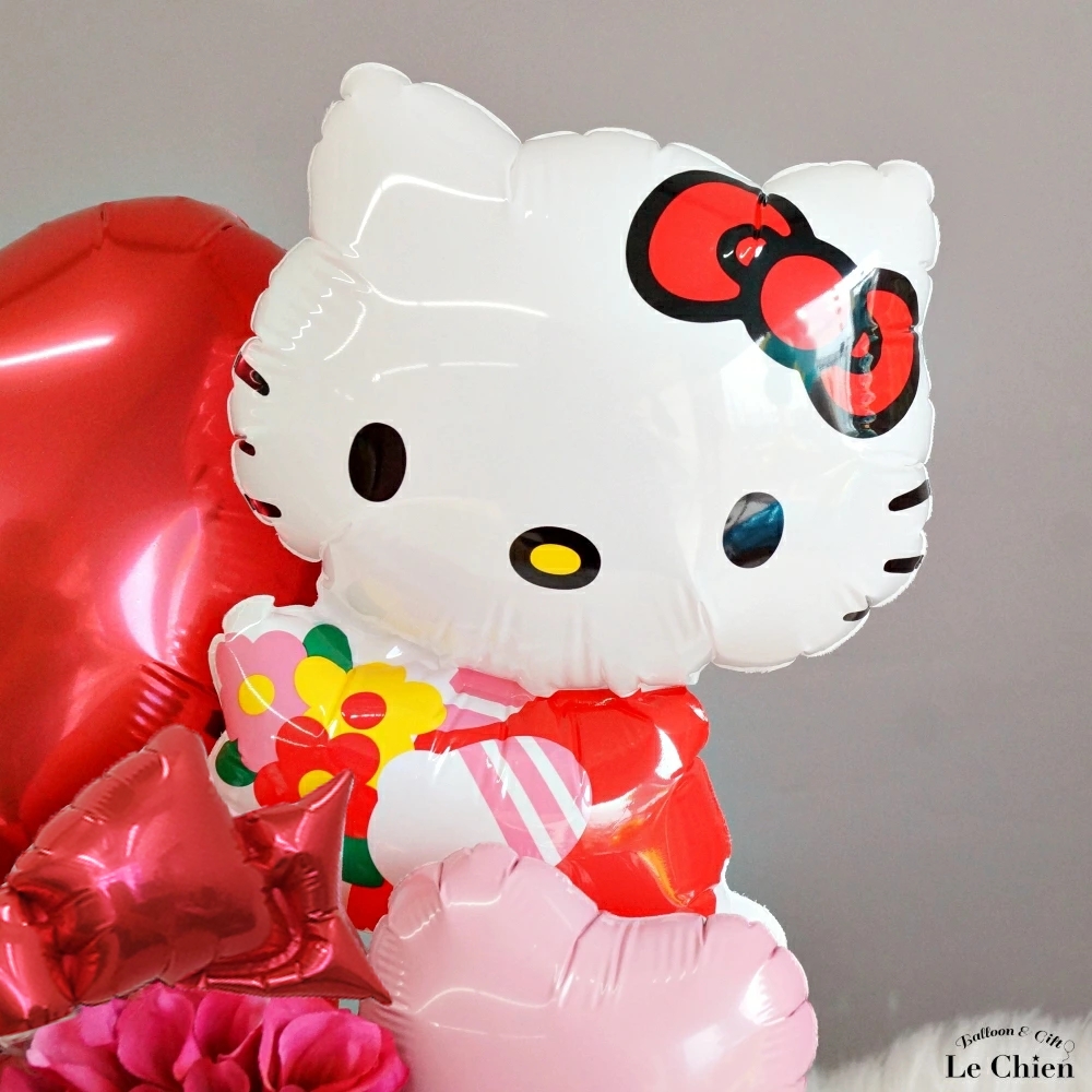 キティちゃん 結婚式 誕生日 バルーン 大人 発表会 開店祝い 周年 お店