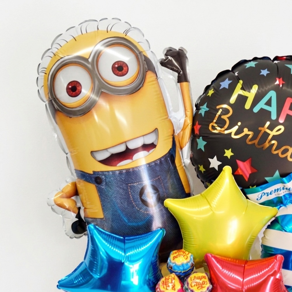 ユニバーサル企画 ミニオン バルーン 誕生日 minions ミニオンズ 怪盗