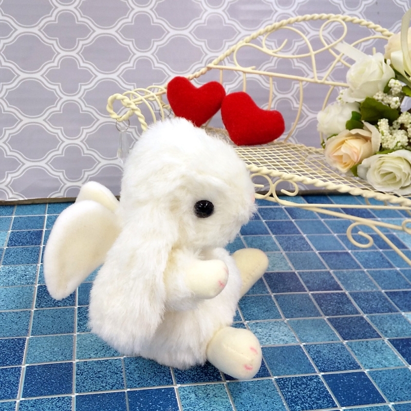 うさぎ ぬいぐるみ ロップイヤー エンジェル 天使の羽 羽 翼