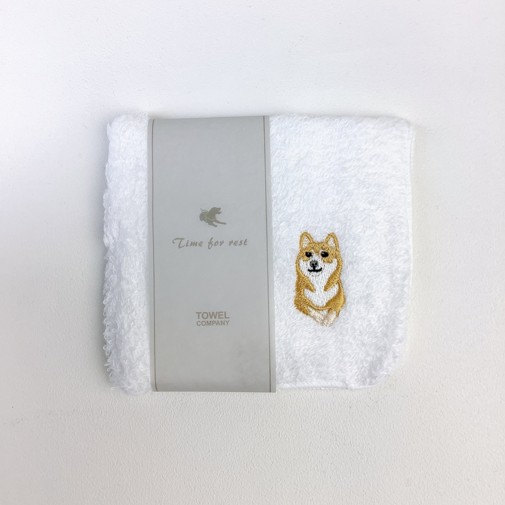 今治タオル ハンカチ ミニハンカチ 犬 トイプードル コーギー しば犬