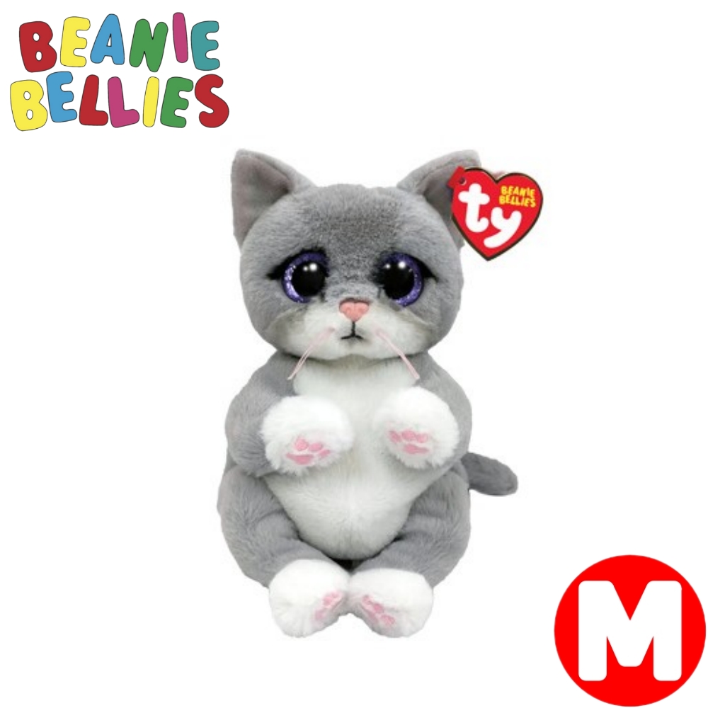 Ty Beanie Bellies モーガン(M) ねこ 猫　ネコ　ブルーキャット コラット シャルトリュー 誕生日 かわいい ギフト ロシアンブルー 爆買