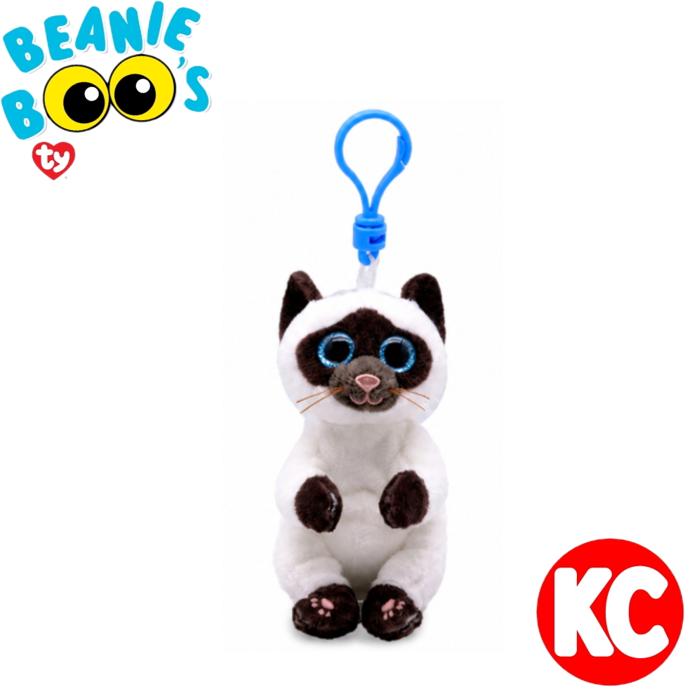Ty Beanie Bellies ミソ KC キーホルダー 猫 ねこ シャム猫 ぬいぐるみ